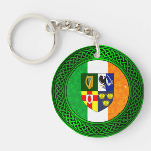 Ireland Shamrock Flag Phone Ring Stand Key Ring