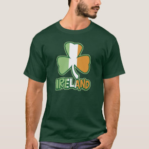 Ireland Shamrock Flag T-Shirt