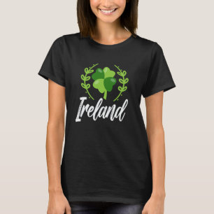 Ireland Shamrock Gaelic Leprechaun Irish St Patric T-Shirt