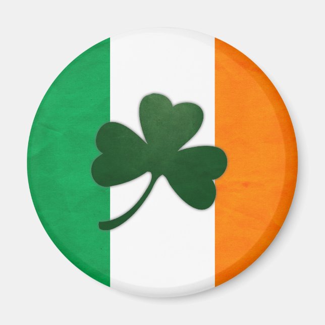 Ireland Shamrock Magnet (Front)