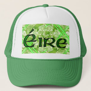 Ireland Shamrock Spin by Kenneth Yoncich Trucker Hat