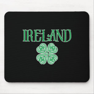 Ireland Shamrock St Patricks Day Clover Irish Men Mouse Mat