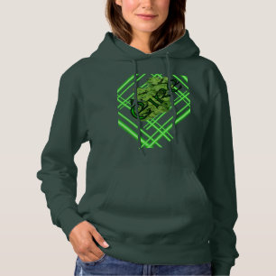 Ireland Shamrock Stripes v2 by Kenneth Yoncich Hoodie