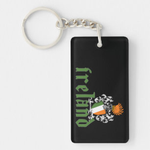 Ireland Shield Keychain