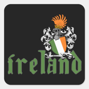 Ireland Shield Sticker