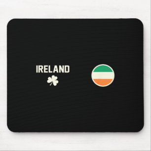 Ireland Soccer Irish Footbyll Ireland Futbol Mouse Mat