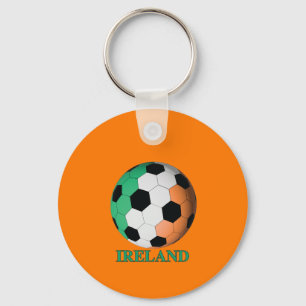 Ireland soccer key ring