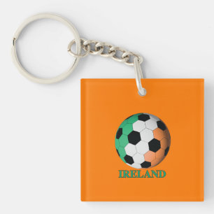 Ireland soccer key ring