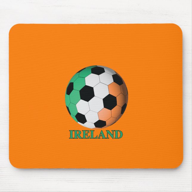 Ireland soccer mouse mat (Front)