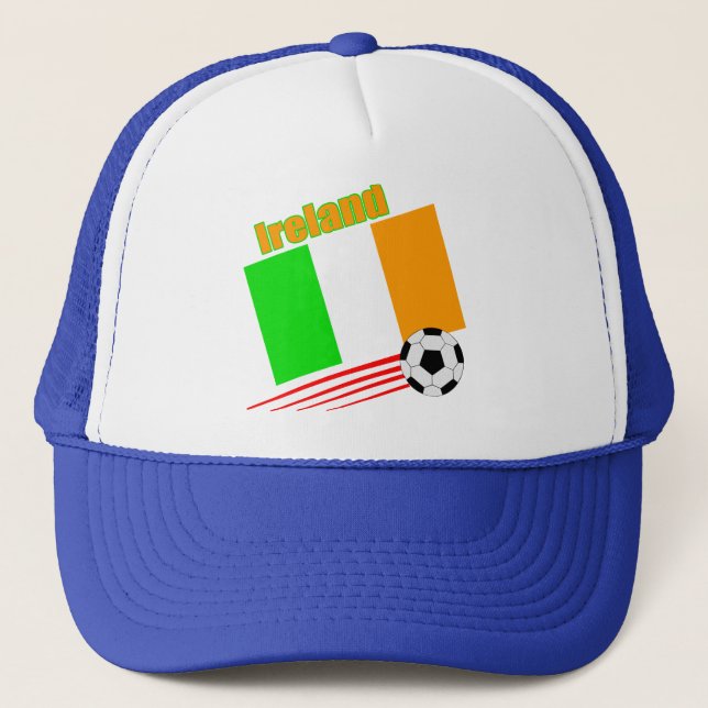 Ireland Soccer Team Trucker Hat (Front)
