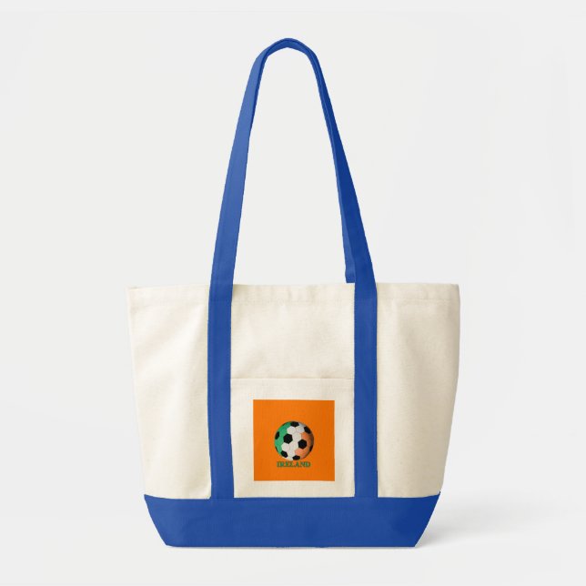 Ireland Soccer Tote Bag (Front)