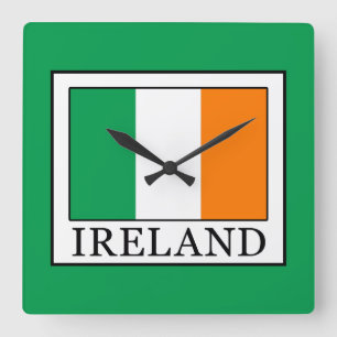 Ireland Square Wall Clock