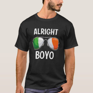 Ireland St Patrick's Day Party Irish Alright Boyo T-Shirt