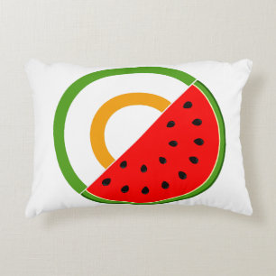 IRELAND STANDS WITH PALESTINE - Watermelon Decorative Cushion