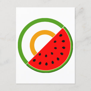 IRELAND STANDS WITH PALESTINE - Watermelon Enclosure Card