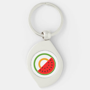 IRELAND STANDS WITH PALESTINE - Watermelon Key Ring