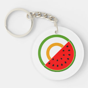 IRELAND STANDS WITH PALESTINE - Watermelon Key Ring
