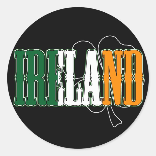 Ireland Sticker (Front)