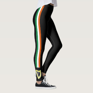 Ireland stripes flag leggings