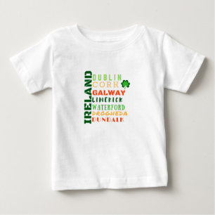 IRELAND SUBWAY ART BABY T-Shirt