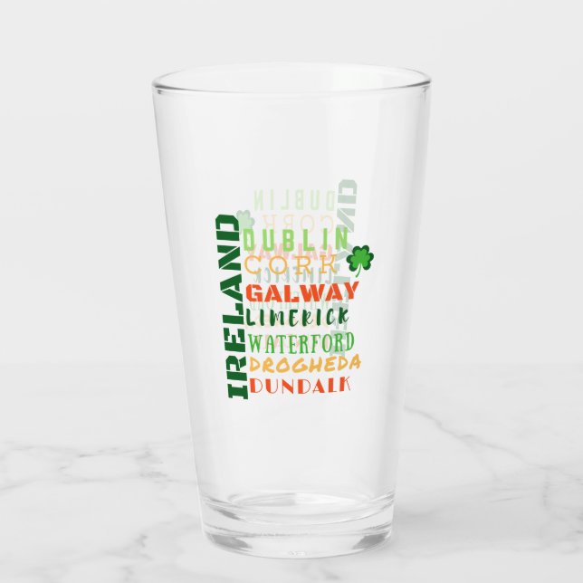 IRELAND SUBWAY ART  GLASS (Back)