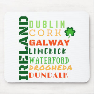 IRELAND SUBWAY ART MOUSE MAT