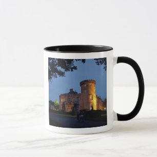 Ireland, the Dromoland Castle lit at dusk, Mug