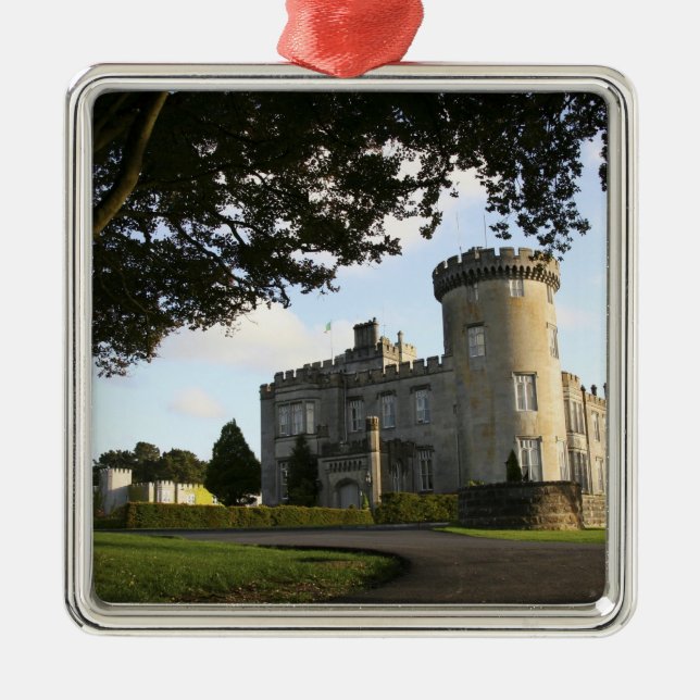 Ireland, the Dromoland Castle side entrance. Metal Tree Decoration (Front)