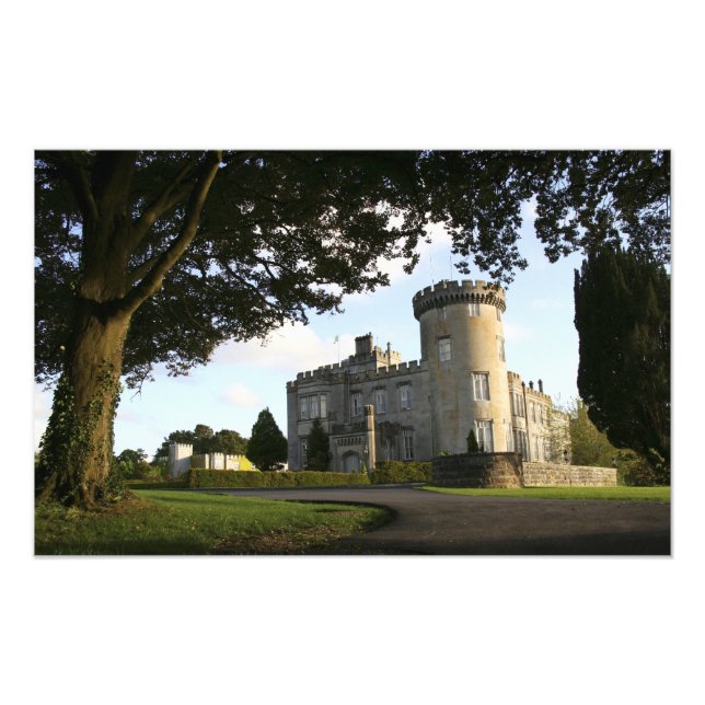 Ireland, the Dromoland Castle side entrance. Photo Print (Front)