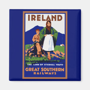 Ireland ~ The Land of Eternal Youth Magnet
