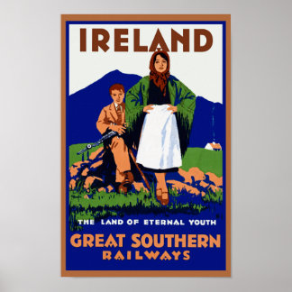 Ireland ~ The Land of Eternal Youth Poster