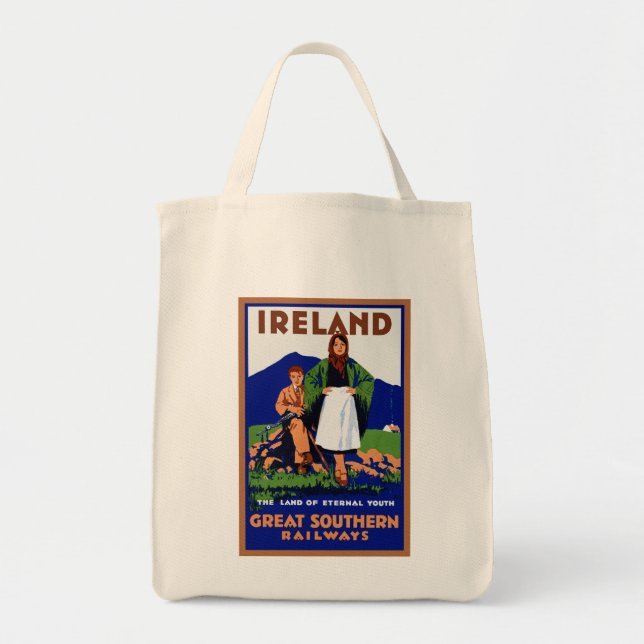 Ireland ~ The Land of Eternal Youth Tote Bag (Front)