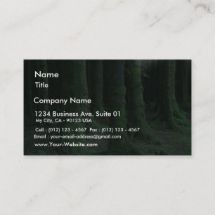 Ireland Tons Of Wild Flowers Ancient Tombs Dark Mo Business Card