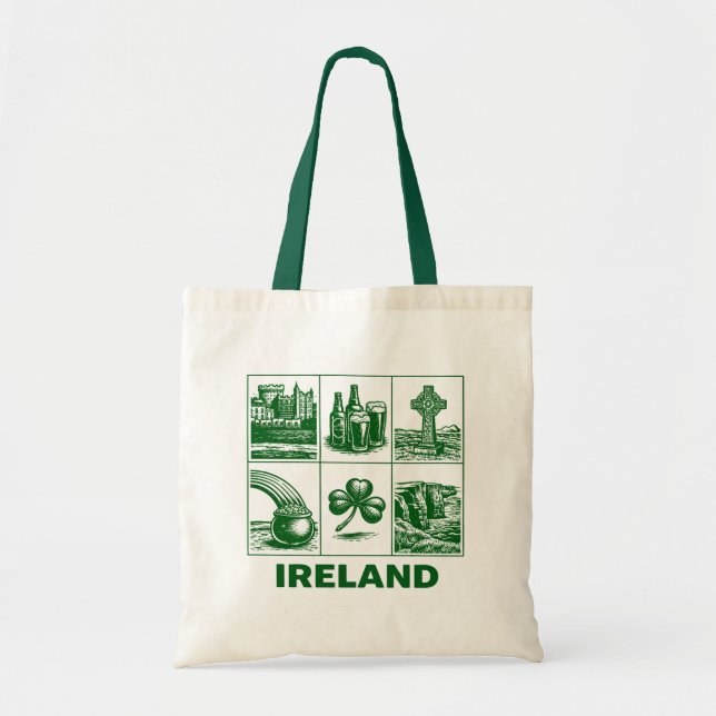 Ireland  tote bag (Front)