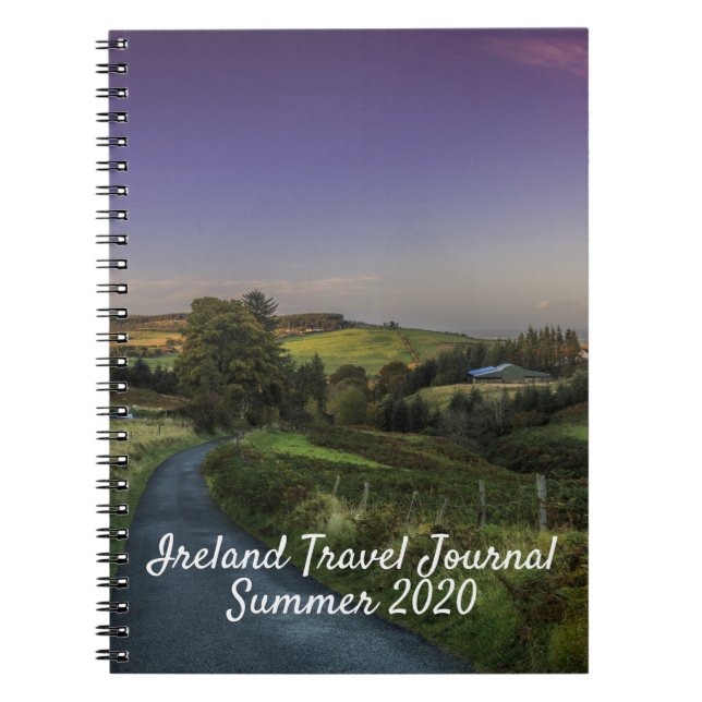 Ireland Travel Journal Notes Plans (Front)