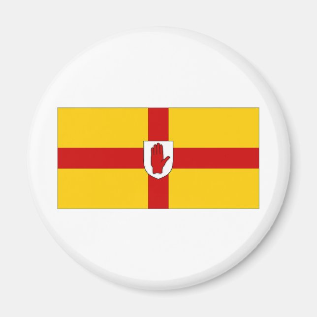 Ireland Ulster Flag Magnet (Front)