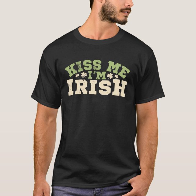 Ireland USA America Irish Gaelic American 3 T-Shirt (Front)