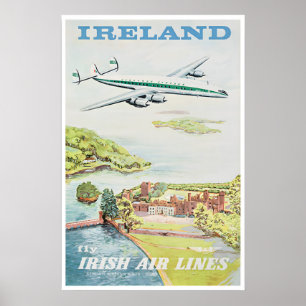 Ireland Wall Art Travel Poster Print
