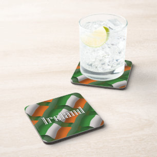 Ireland Waving Flag Coaster