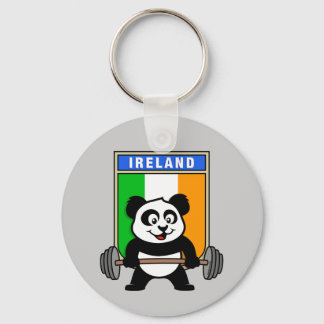 Ireland Weightlifting Panda Key Ring
