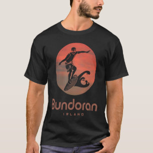 Ireland windsurfing surfing surfer Bundora T-Shirt