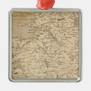 IrelandMap by Arrowsmith Metal Tree Decoration