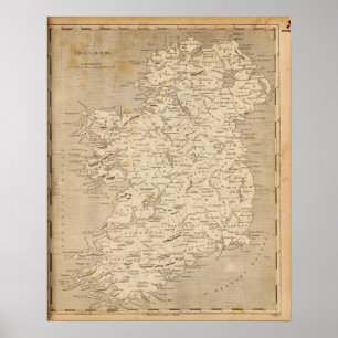 IrelandMap by Arrowsmith Poster