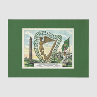 Ireland's Historical Emblems Tissue Paper