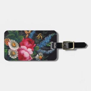 Irena Victorian Bouquet Luggage Tag