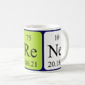 Irene periodic table name mug (Front Right)