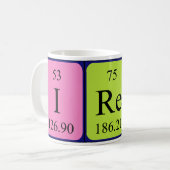 Irene periodic table name mug (Front Left)
