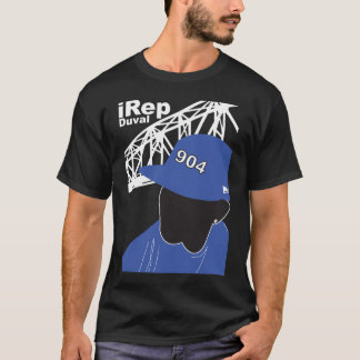 iRep Duval Blue on Black T-Shirt