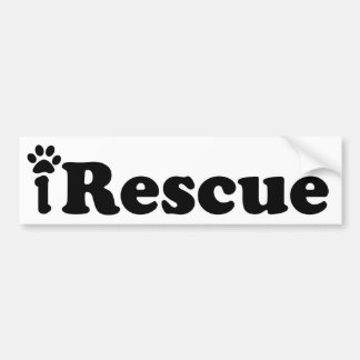 iRescue Bumper Sticker