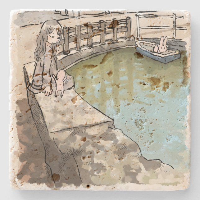 Ireyashi Stone Coaster (Front)